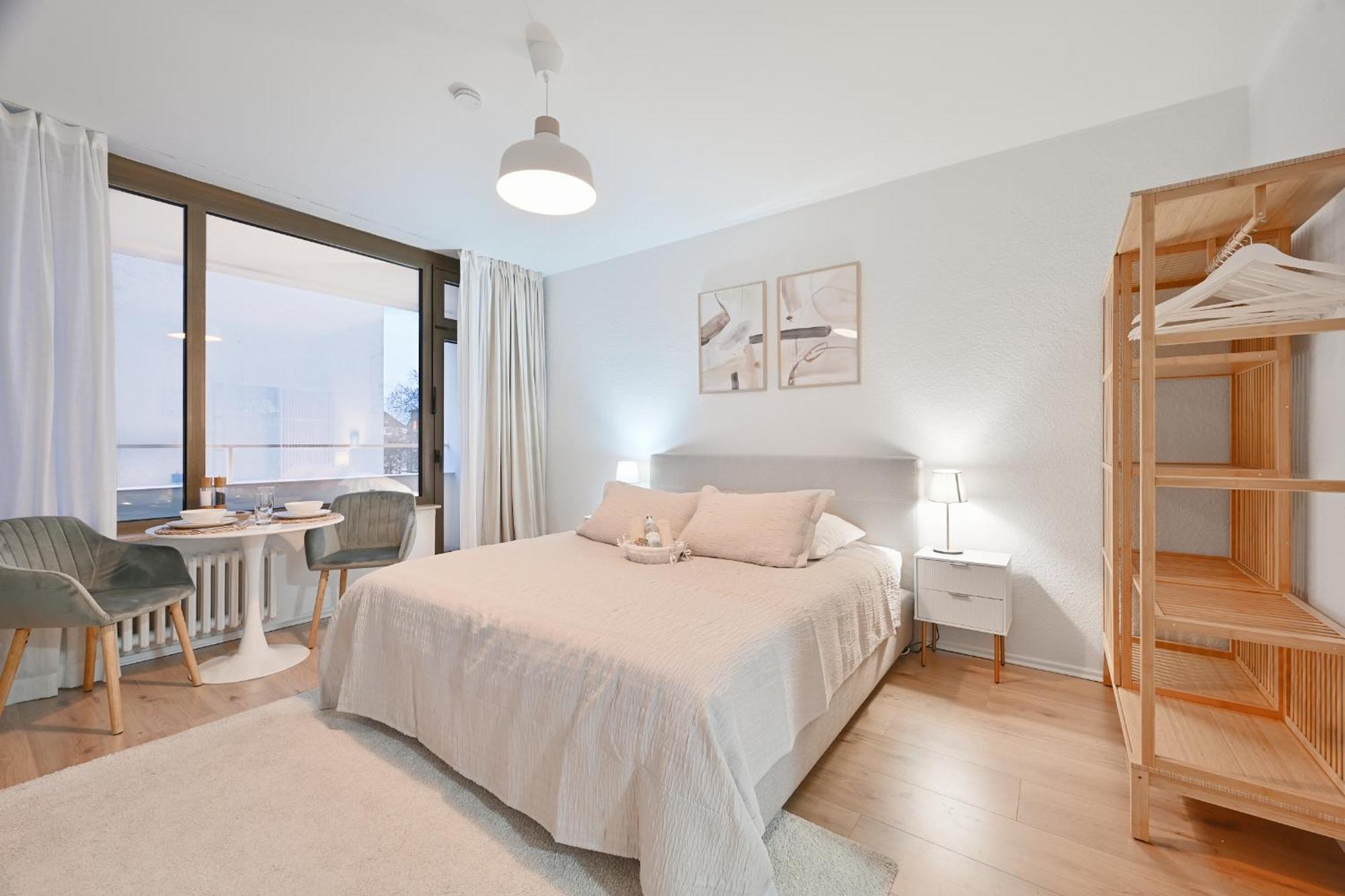 Goodliving Apartments Studio Mit Balkon & Netflix Έσσεν Εξωτερικό φωτογραφία